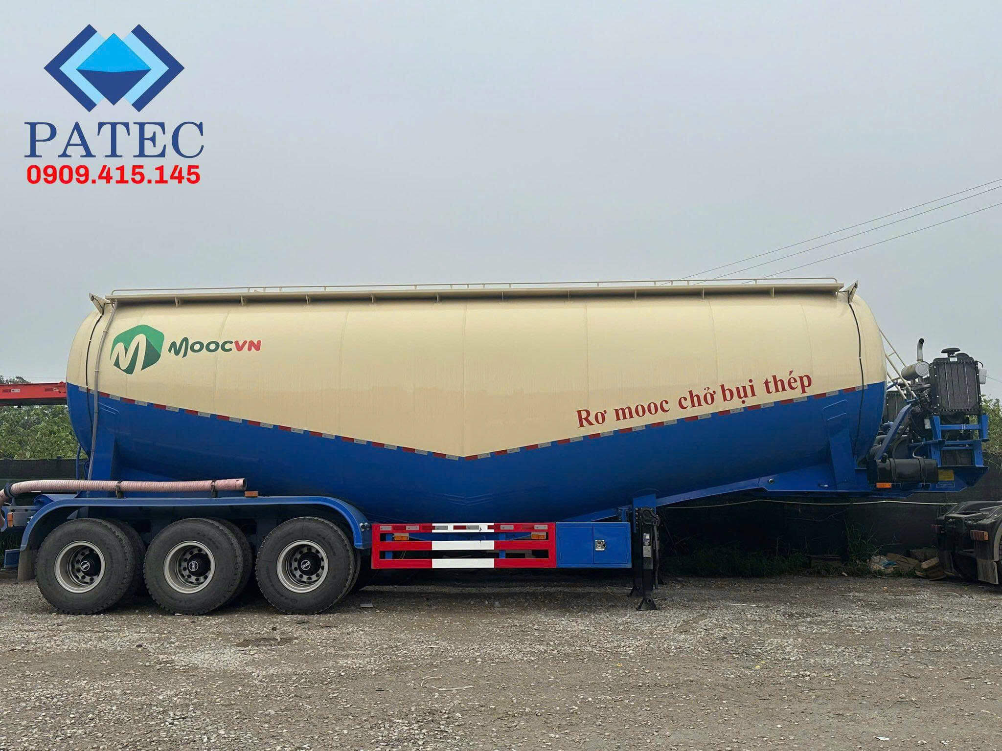 Sơ Mi Rơ Mooc Bồn 47 Khối CIMC