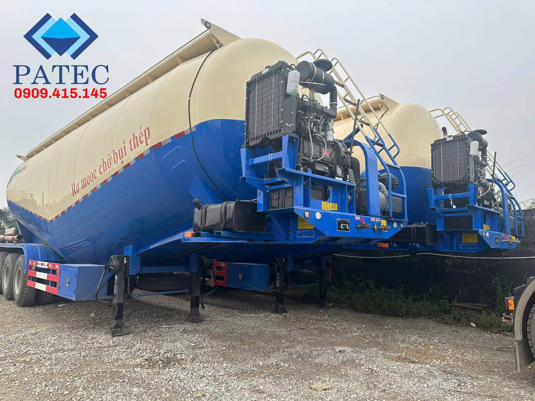 Sơ Mi Rơ Mooc Bồn 47 Khối CIMC