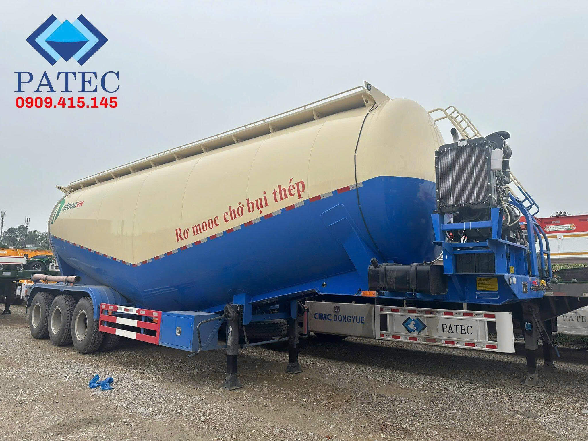 Sơ Mi Rơ Mooc Bồn 47 Khối CIMC