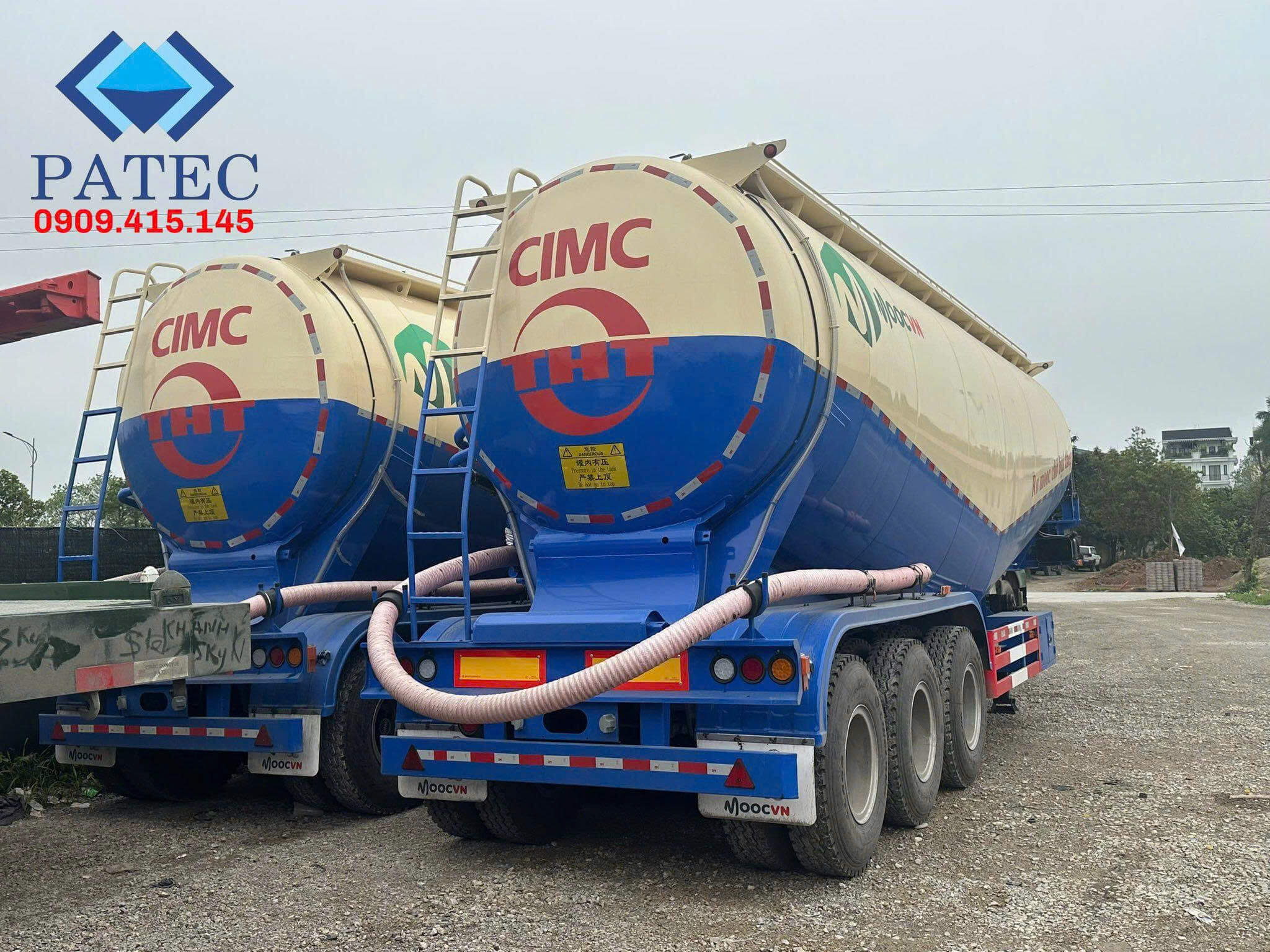 Sơ Mi Rơ Mooc Bồn 47 Khối CIMC