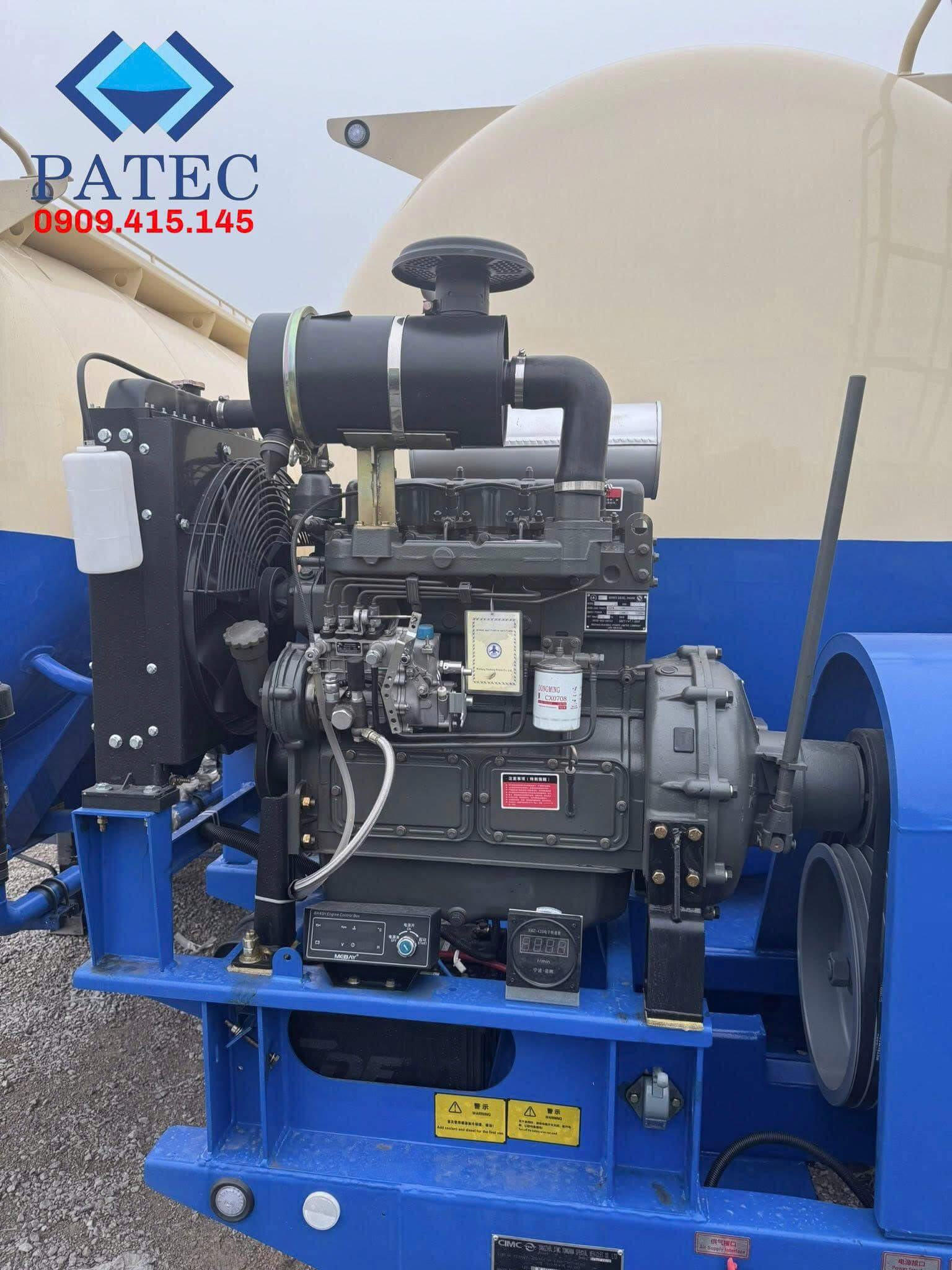 Sơ Mi Rơ Mooc Bồn 47 Khối CIMC