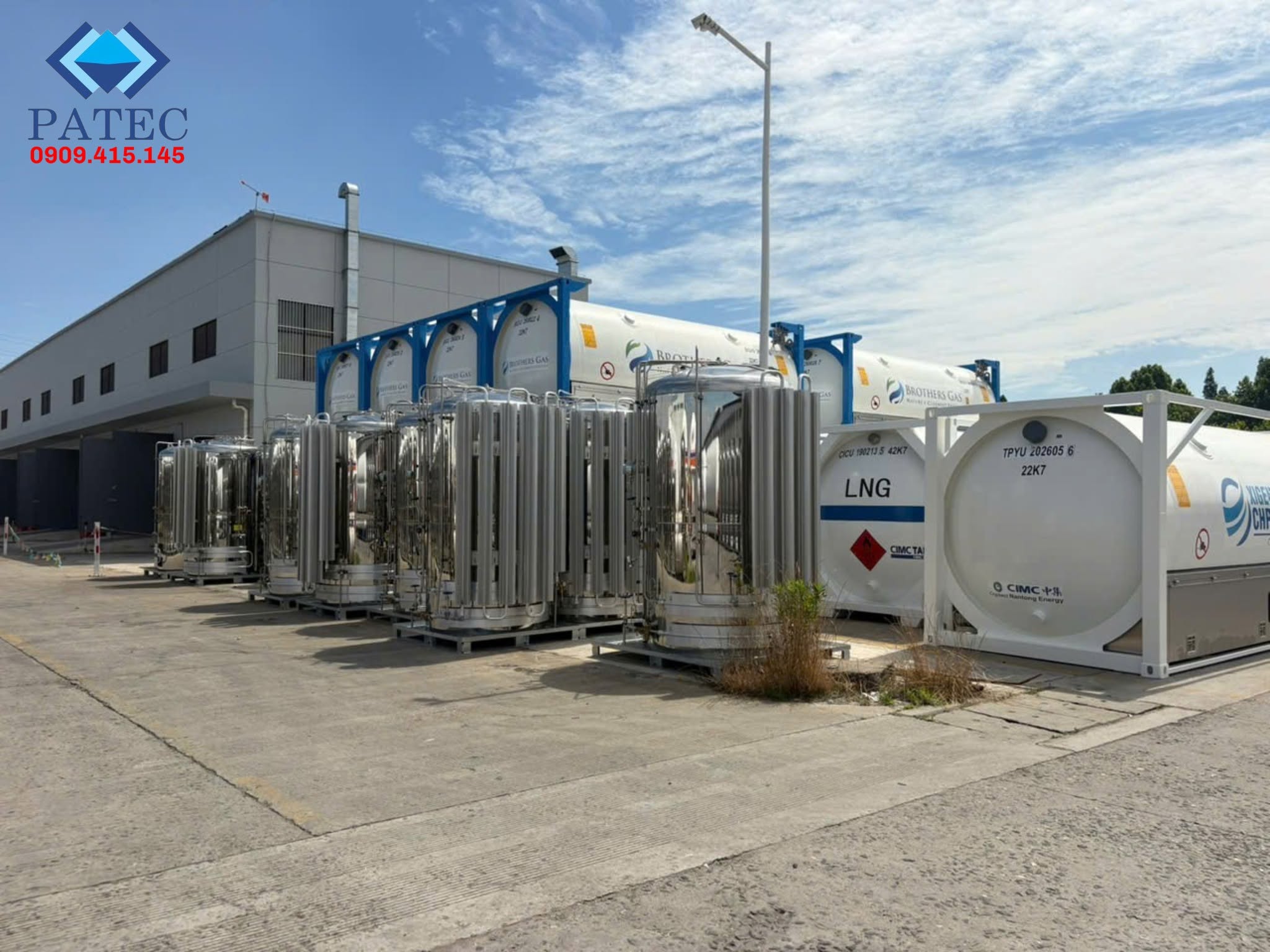  Chứng Chất Lượng Mooc ISOTANK LNG Tại Nhà Máy Sản Xuất
