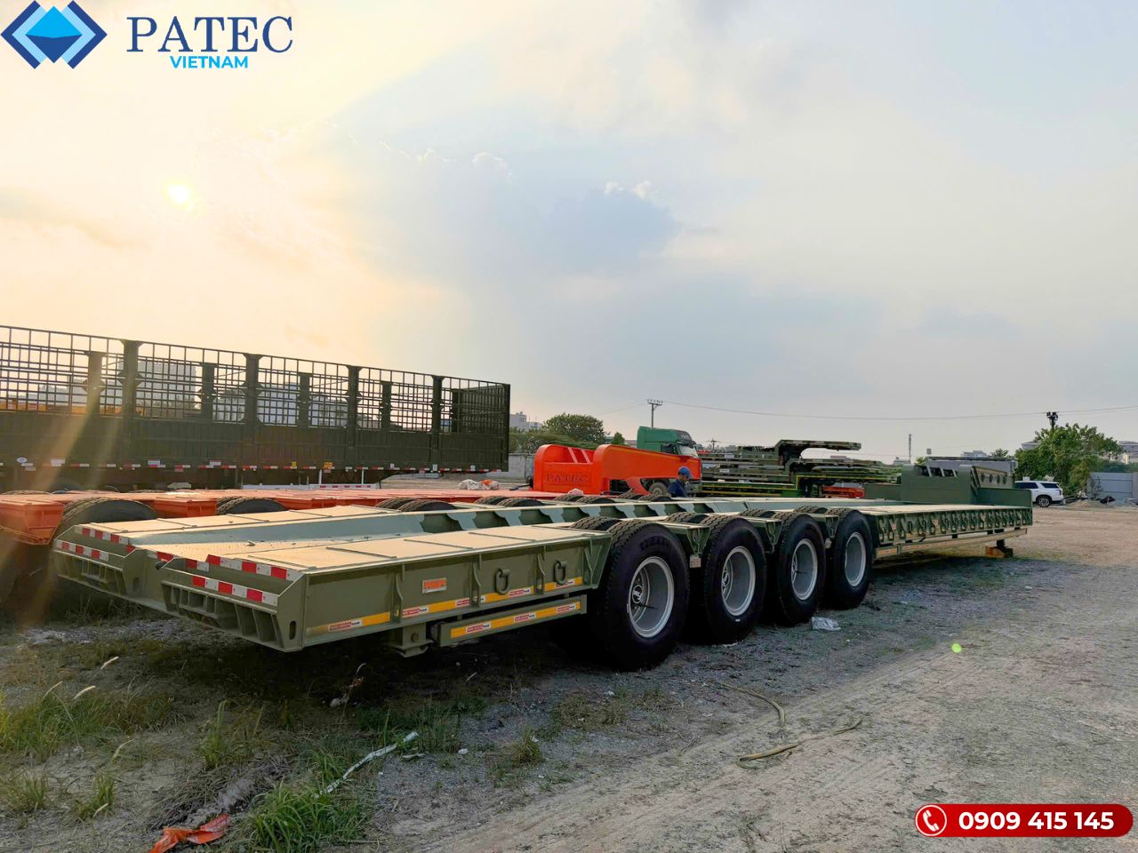 FOOC 4 trục 18,8m rút 5m Patec